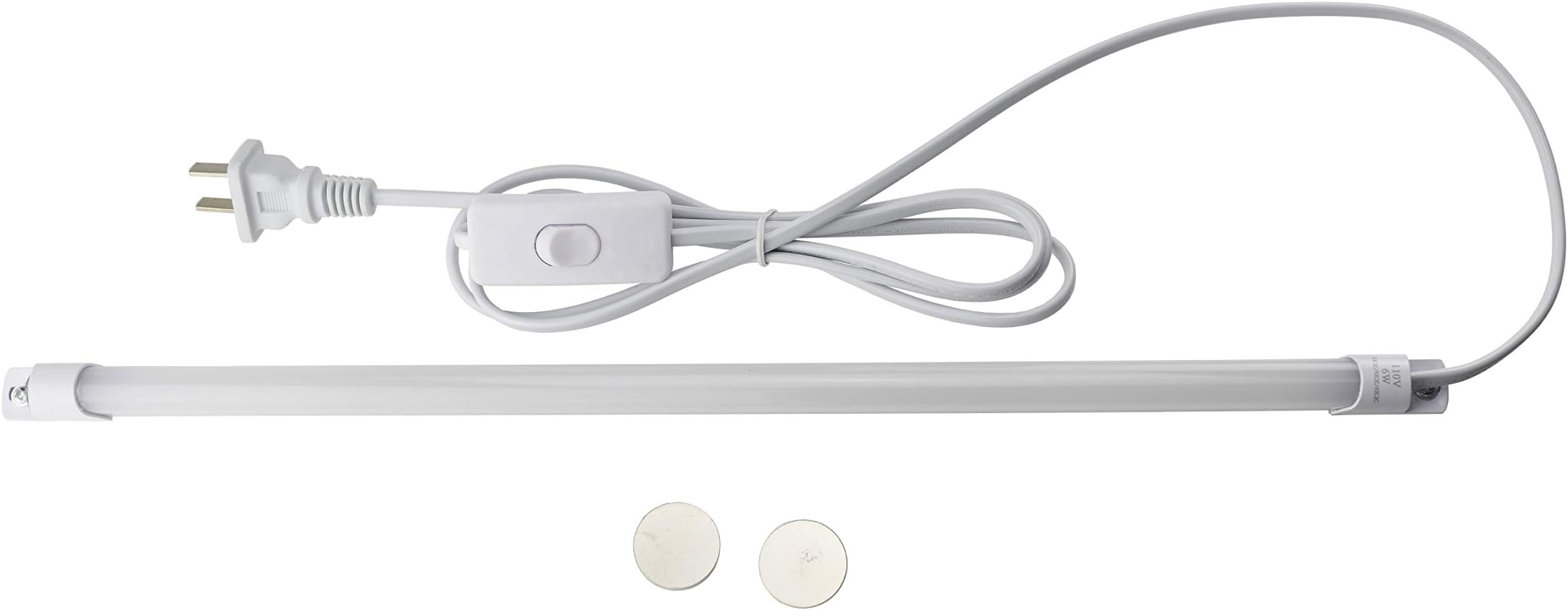 Karlling Led Under Cabinet Lighting,17 Inches 3000K/4000K/6000K Closet Light Portable Stick On for Kitchen Lighting Utility Shop Light and Garage Lights Corded Electric with Built-in ON/Off Switch
