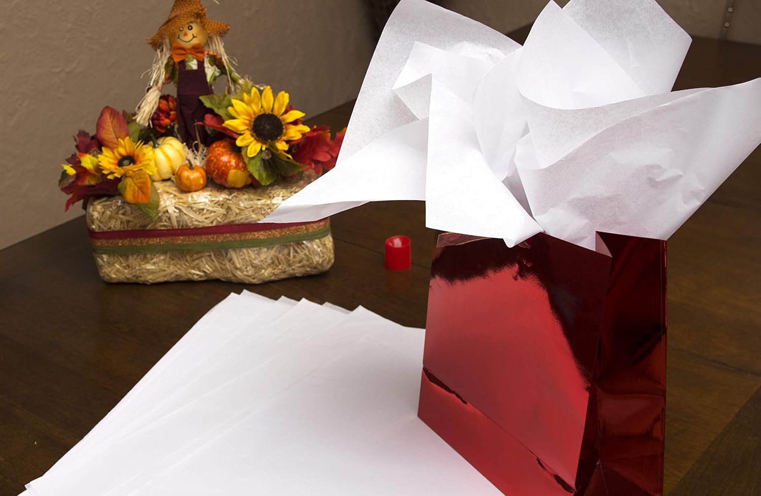 White Tissue Ream 15" X 20" - 960 Sheets : Office Products
