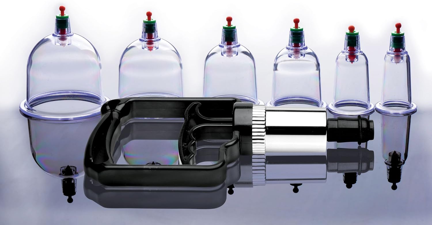 Sukshen 2.0 6 Piece Cupping Set, Clear - Image 3