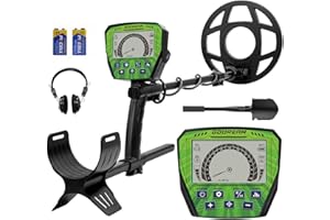 GDDREAM Metal Detector for Adults – High Accuracy, 4 Professional Modes, 10" IP68 Waterproof Coil, New Advanced DSP Chip for 