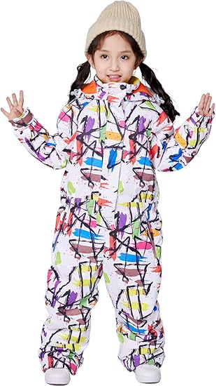 baby girl one piece snowsuit