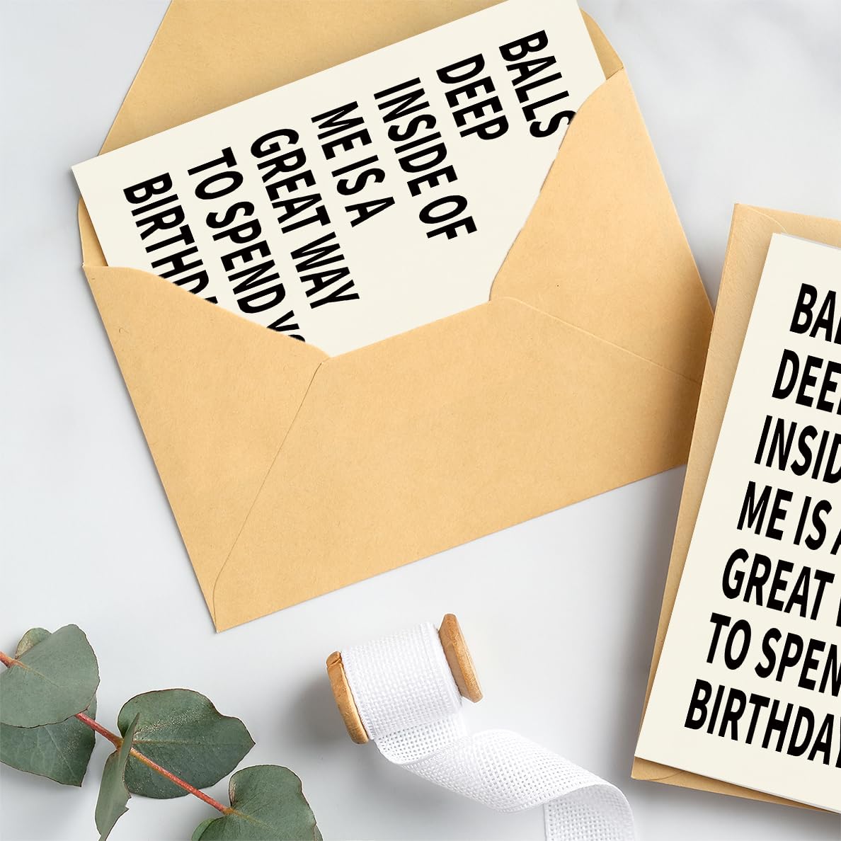 WowBefun Naughty Birthday Card for Men, Husband, Boyfriend, and Him | Happy Birthday Gifts & Decorations for Men