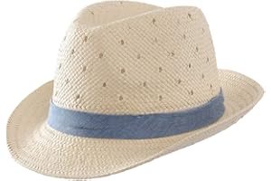 LLmoway Kids Summer Straw Hat for Baby Infant Toddler Boys Fedora Beach Sun Hat
