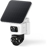 eufy Security eufyCam S4, 4K Solar Camera, 3-Lens PTZ, 360&deg; Coverage | 8X Auto Zoom, AI Recognition &amp; Tracking, Color Night Vision, No Monthly Fee, Built-in 32GB Storage