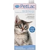 Pet-Ag PetLac Liquid for Kittens - 32 oz - Ready-to-Feed Milk Replacement for Kittens Newborn to Six Weeks Old - Easy to Digest