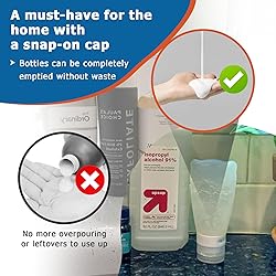 20-Pack with 5 Sizes Reusable, Leak-Proof Caps Flip
