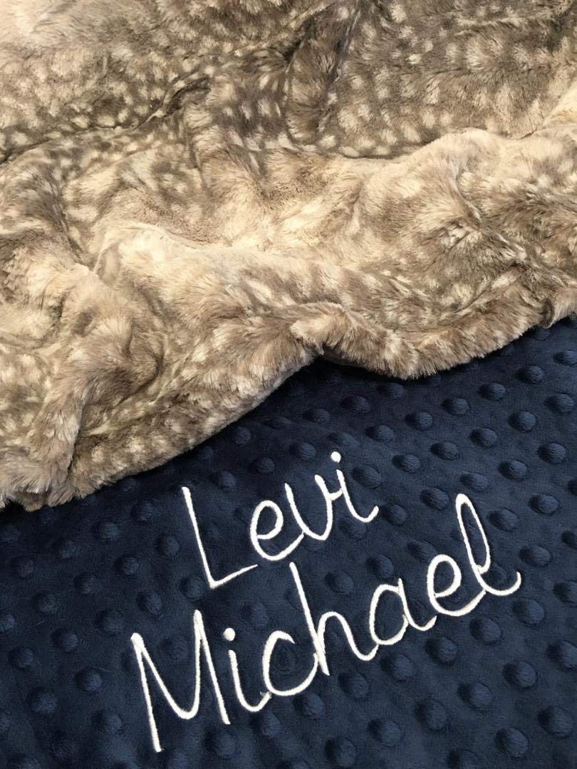 fawn minky blanket