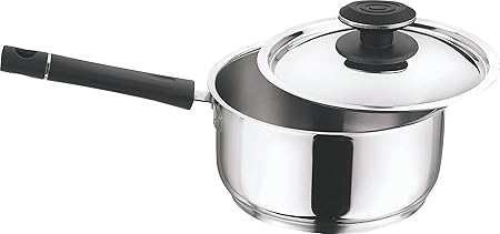 Vinod 202 Tivoli Saucepan with Lid, Silver