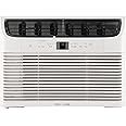 Frigidaire 12,000 BTU Window Air Conditioner with Remote Control, Cools Up to 550 Sq. Ft., Quiet Operation, Eco Mode, 3 Fan Speeds, Auto Restart, White