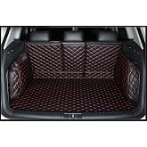 FHJBP Trunk Pet Dog Cover Cargo Liner for Mercedes G Class W463 G350 G500 G55 G63 2007-2018 Full Coverage Trunk Mat Rear Cargo Mat Boot Liner Black w/Red Stitching