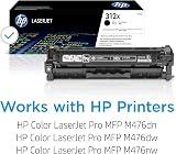 HP 312X Black High Yield Toner Cartridge CF380X for HP LaserJet Pro MFP M476 view 2