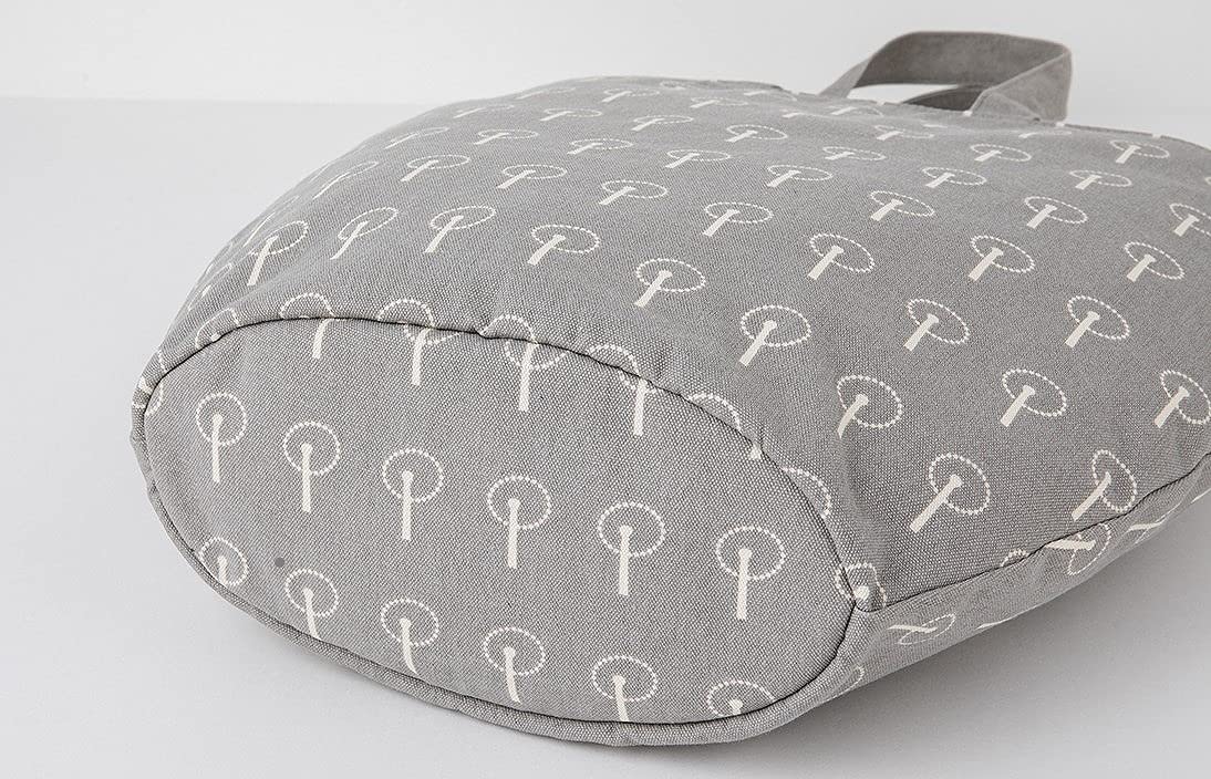 サリー・スコット Special Bag Book Gray：7/5発売【ムック本付録】総柄トートバッグ(グレー) 楕円のマチ