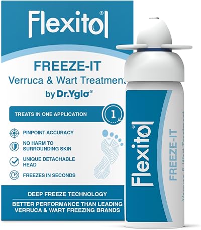 Flexitol Freeze-It Verruca Wart Treatment Deep Freeze 50ml 15 Applications