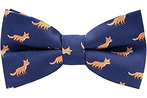 Carahere Boys Handmade Pre-Tied Bow Ties Novel Fun Pattern Bow Ties For Kids