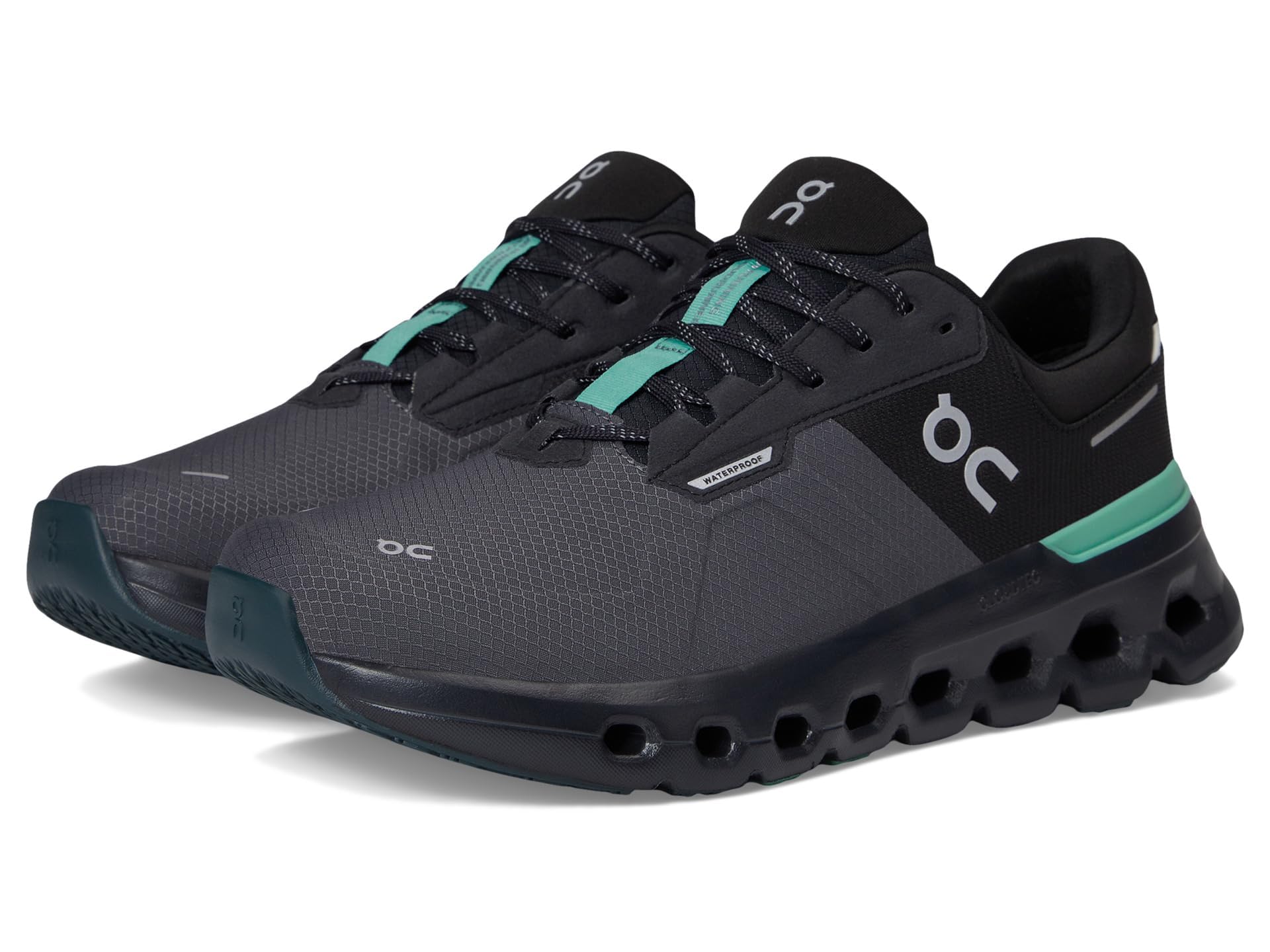 On Mens Cloudrunner 2 Waterproof Eclipse/Rosemary