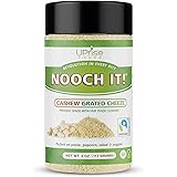 NOOCH IT! Fair Trade Dairy-Free Cashew Grated Cheeze | Vegan Parmesan ● Tasty Cheese Alternative | 4oz (Vegan "Parm", Gluten-