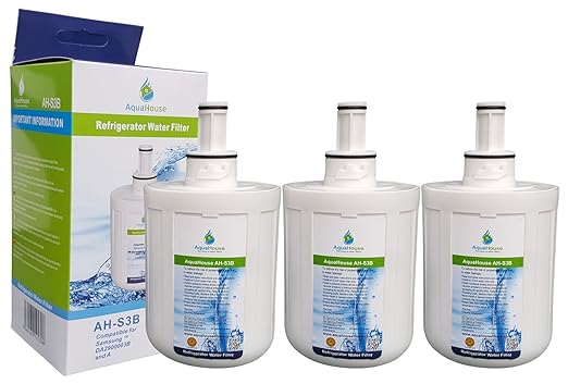 3x AH-S3B filtro de agua compatibles para Samsung nevera DA29 ...
