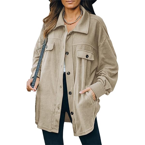 Amazon.com: MyKrazyTees Womens Flannel Lapel Solid Color
