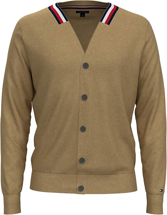 Tommy Hilfiger Men's Cotton Cardigan Sweater at Amazon Men’s Clothing store