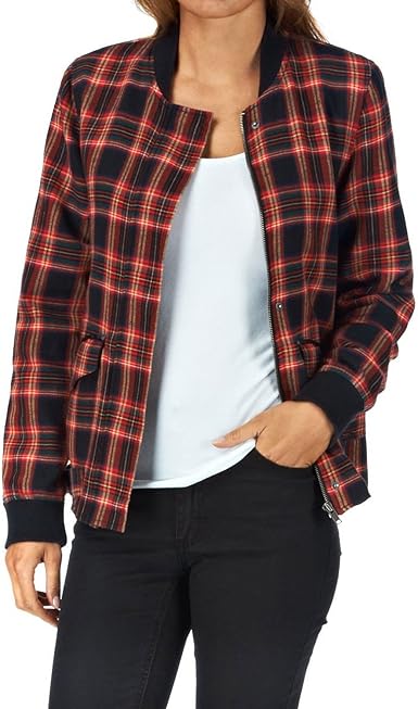 vans plaid jacket