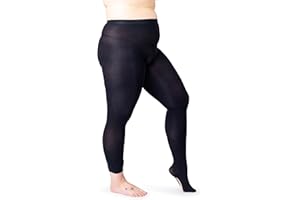 Silky Toes Womens Plus Size Transition Dance Tights- 2 Prs Ultra Soft Ballet Convertible Tights