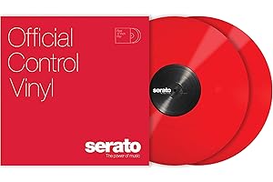 Serato Control Vinyl 12" Pair Red