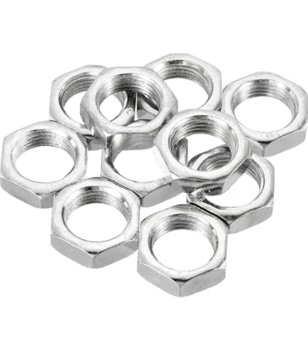 Uxcell M33 X 1.5mm - 2Pcs Retaining Four-Slot Slotted Round