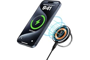 HOPEPOW Pixel 8Pro Wireless Charger Pad 15W Fast Charging for Google Pixel 8/7/6/5/4,Mag-Safe Wireless Charging Mat Magnetic Station for iPhone 15/14/13/12,Samsung Galaxy S24/S23/S22/S21/Z Fold 5/4/3,Z Flip 5