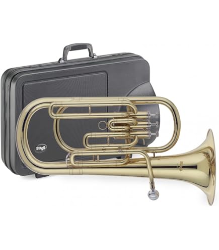 Yamaha Ybh-301m Marching Baritone - Clear Lacquer 2 Marching