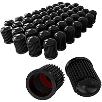Z-oneMart Lot De 50 Bouchons De Valve De Pneu Hexagonaux étanches à La Poussière Pour Voitures, SUV, Vélos, Camions Et Motos Avec Joint En Caoutchouc O (argenté 50