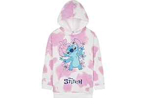 Disney Stitch Girls Teens Hoodie Jumper Pullover Sweatshirt Teen Girl Clothes Tie Dye 3D Ears Kangaroo Pocket Gifts for Girls
