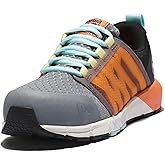Timberland PRO Women's Radius Composite Safety Toe Athletic Industrial Work Shoe, Grey/Black/Orange, 10M