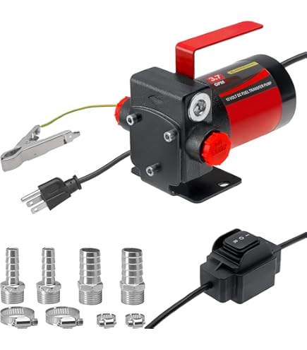 YOHOME 12V DC 15GPM Diesel Oil Transfer Pump Large Ubuy