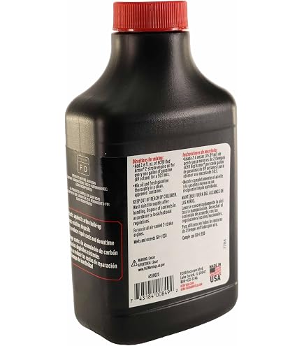 6) Genuine OEM ECHO Red Armor 1 Gallon Mix of 2-Cycle Oil 2.6oz 2.6 oz 6550001 e 6) Genuine OEM ECHO Red Armor 1 Gallon Mix of 2-Cycle Oil 2.6oz 2.6 oz 6550001 e