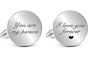 JUPPE Father of The Bride Cuff Links Tie Bar Set Personalized Wedding Cufflinks Gift for Dad Groom Father Husband