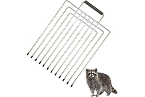 Trap Cage Divider Stainless Steel Divider for 10" and 12" Wide and Smaller Traps and Cages Live Feral Cat Cages (12inch)