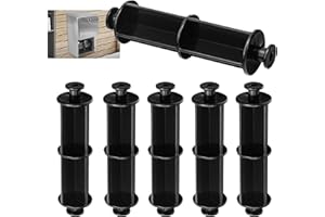 ZHIXING 6 Pack B-4288-9 Replacement Spindle for Classic and Contura Series Dispensers Compatible with use with Bo-Brick Multi-roll Toilet Tissue dispensers B-4288 B-2888 B-4388 75525 (Black)