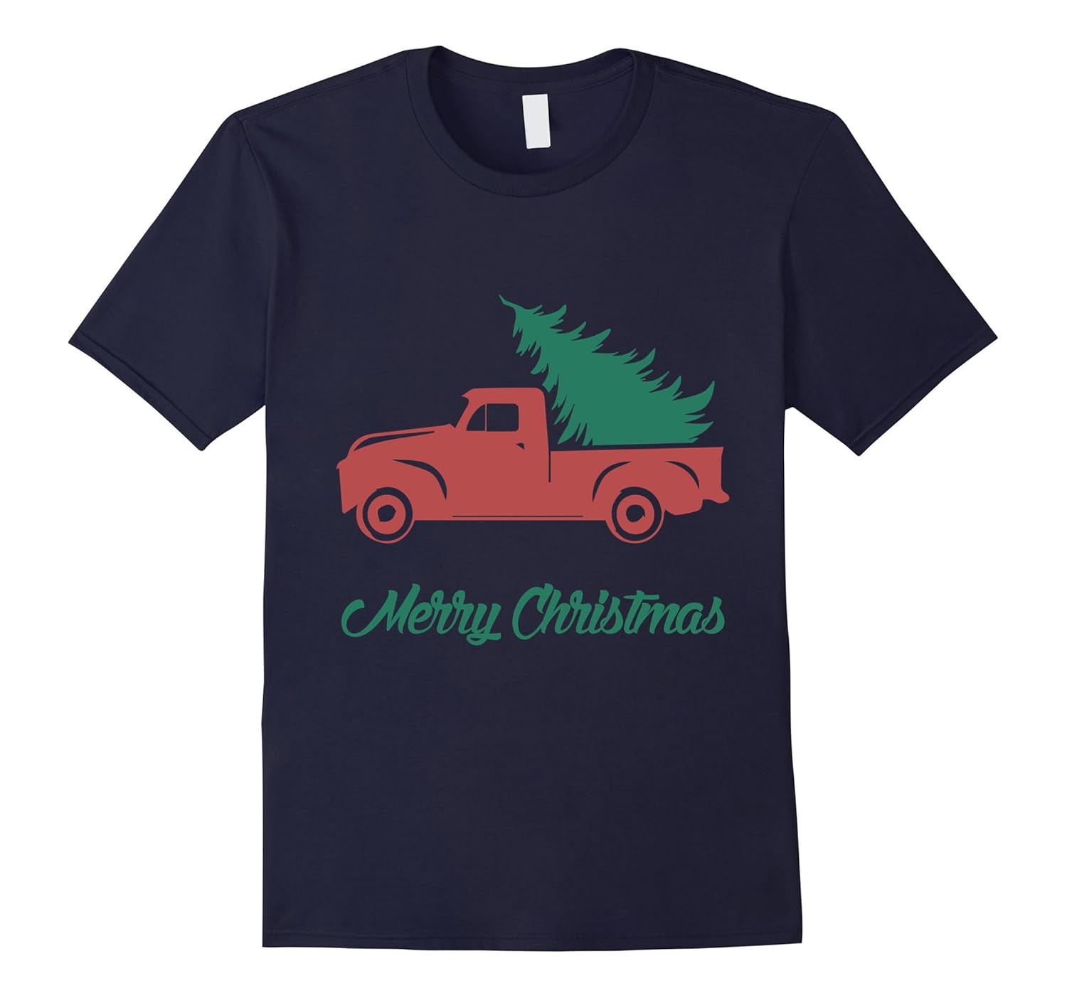 Merry Christmas T Shirt - Best Xmas Santa Christmas Tree Tee-ANZ