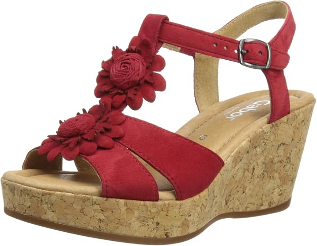 gabor sandals red
