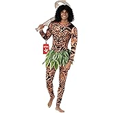 Morph Maui Costume for Men, Hawaiian Tattoo Costumes, Maui Costume Adult, Fancy Dress For Adults, Adult Halloween Costumes