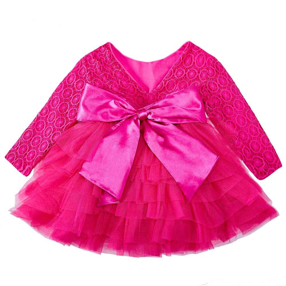 Cilucu Baby Girls Dress Toddler Kids Party Tutu