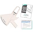 Slim Guide Skinfold Caliper with Body Fat Software and Multilingual Manual (White)