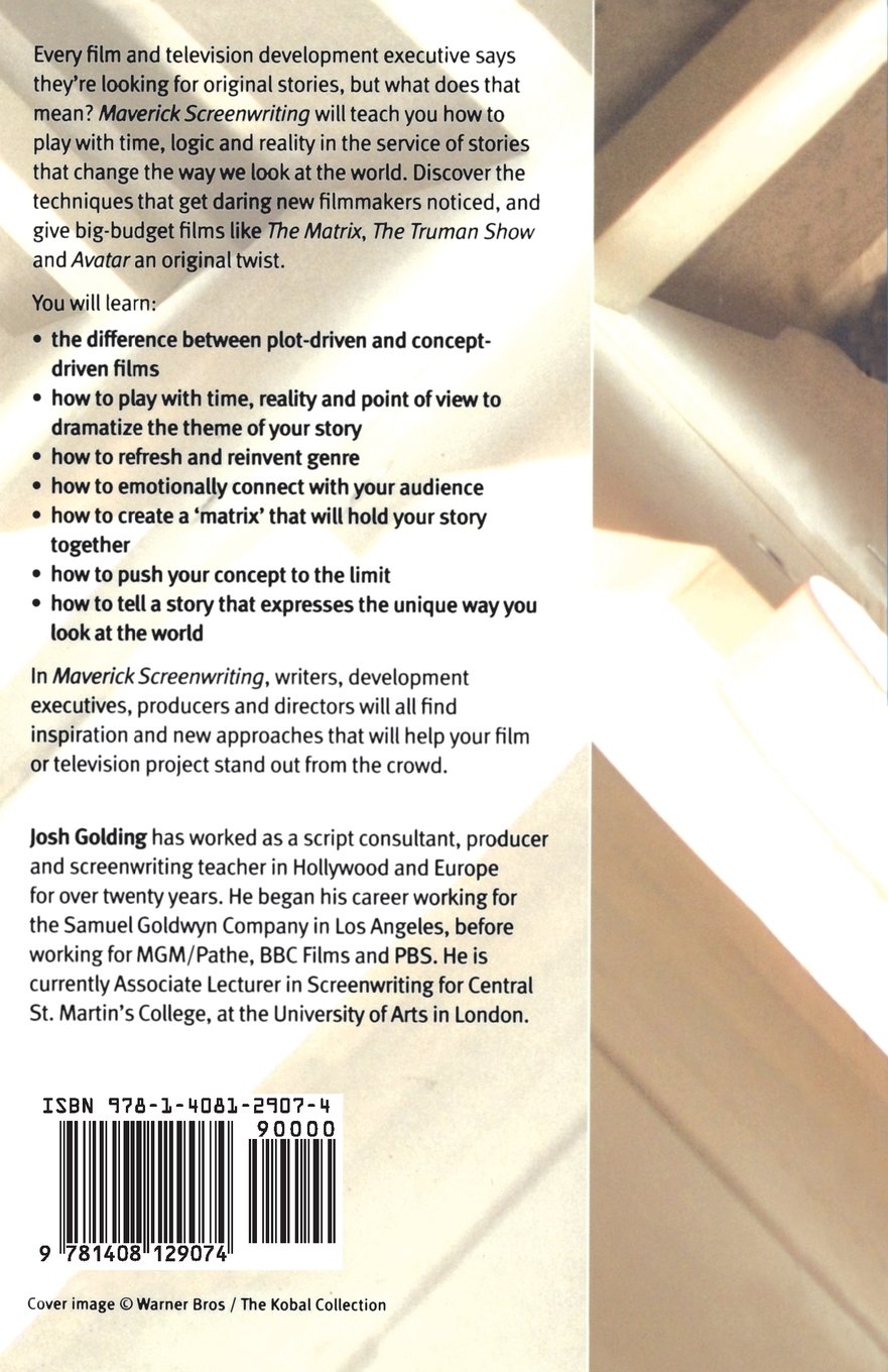 Buy Maverick Screenwriting A Manual For The Adventurous - 