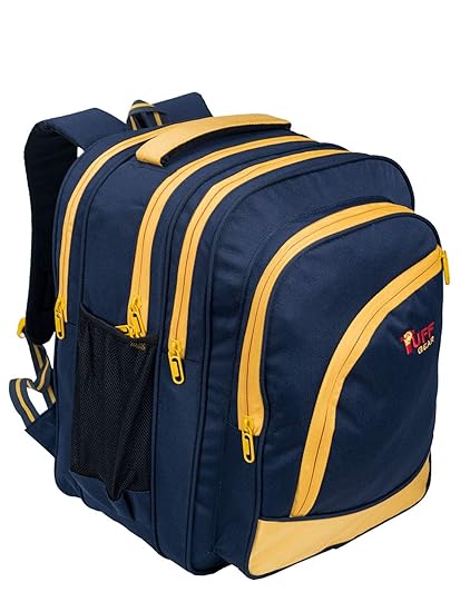 Tuff Gear New York Large 43 Litre Polyester Navy Travel Backpack - School Bag