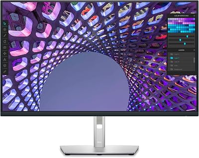 Dell P3223QE 31.5 Inch 4K UHD LED LCD Monitor 16:9 Black Silver