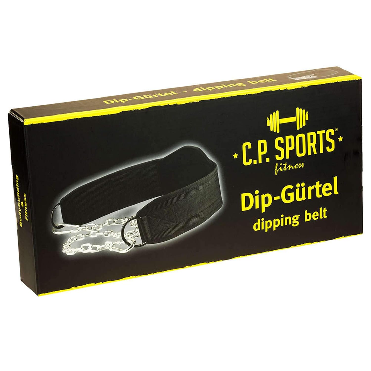 Cross Fit Bodybuilding Piu Peso Per Trazioni E Dip Ideale Per Sport Di Forza Allenamento Fitness C P Sports Dip Cintura Con Catena Stabile E Moschettone Fasce Professionali Per Polso Potenziamento Muscolare Sport E