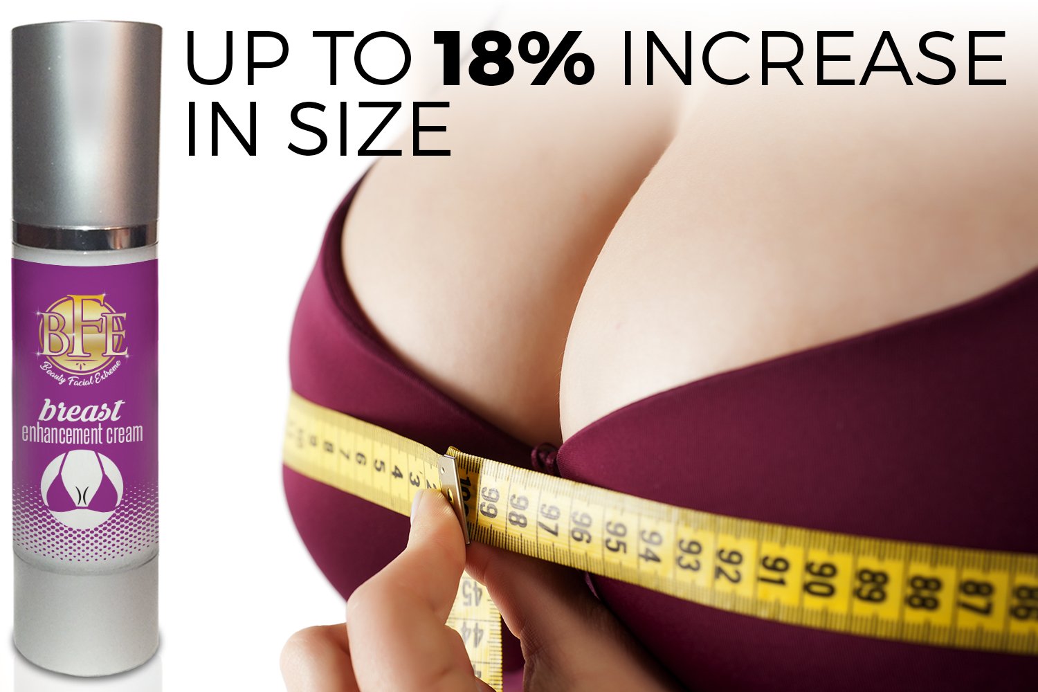 Breast Enhancement & Enlargement Cream Clinically Proven for Bigger