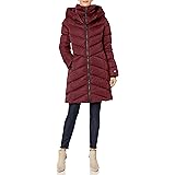 soia & kyo quilted zoelane jacket with fur trim hood
