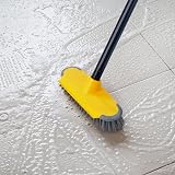 KeFanta 2 in 1 Scrape Brush with Long Handle 127 cm Patio Deck Scrubber view 7