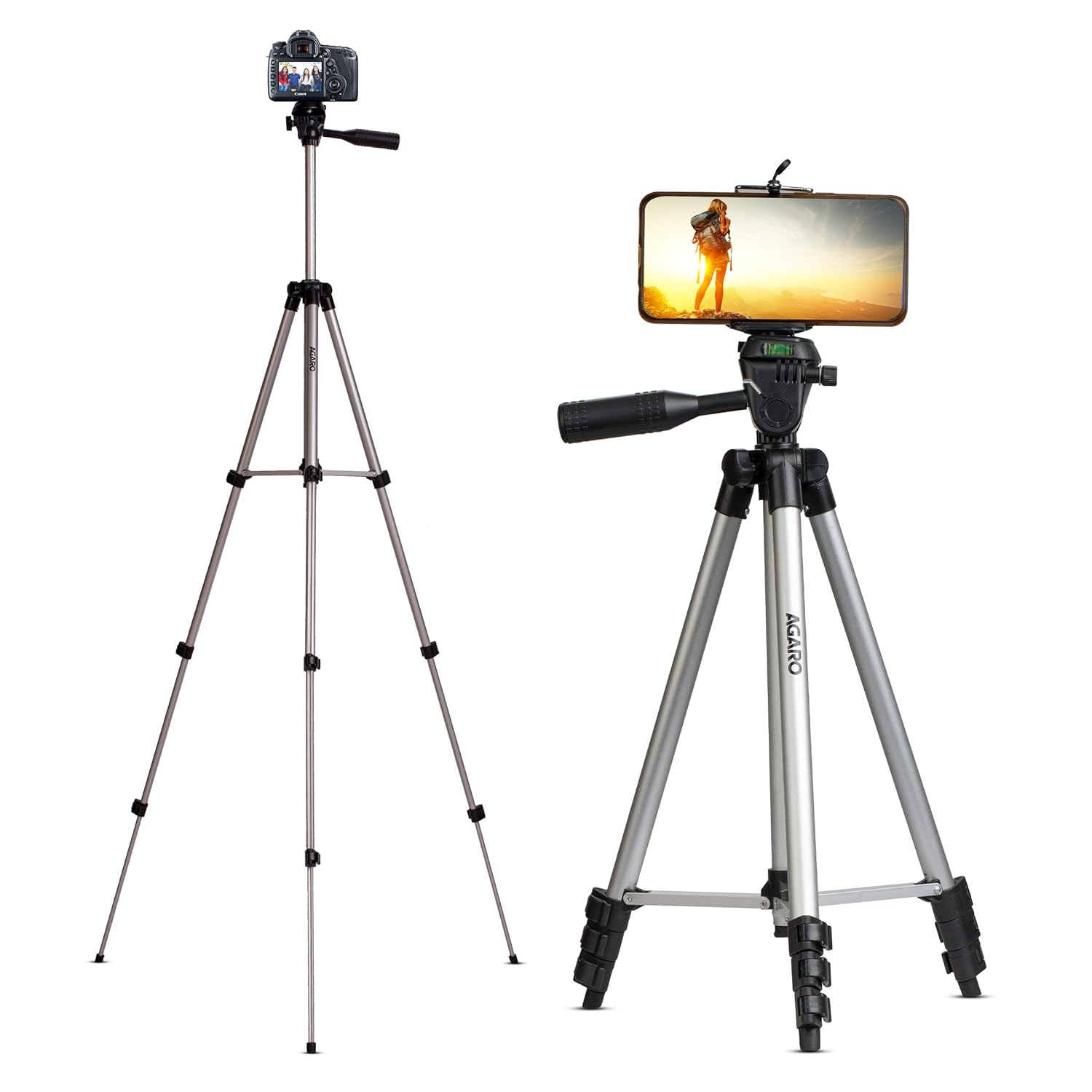 AGARO 33402 Adjustable Camera Tripod Stand Mobile Amazon.in